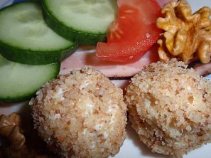 Nivovo-ořechové kuličky