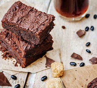 Fazolové brownies