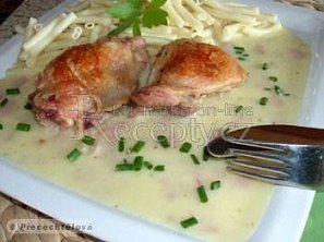 Kuře se šlehačkou