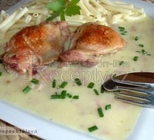 Kuře se šlehačkou