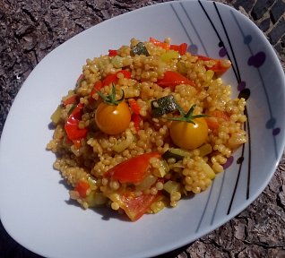 Tarhoňa se zeleninou