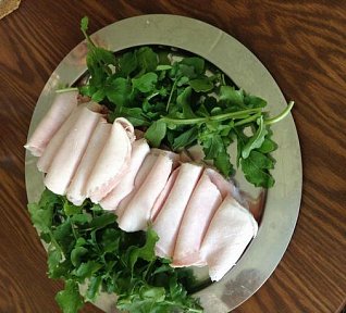 Domácí vepřová šunka