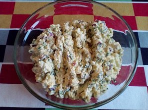 Vajíčková pomazánka podle dcery