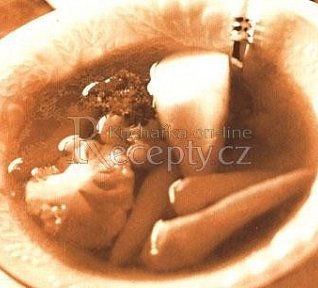 Polévka česká "veverka"