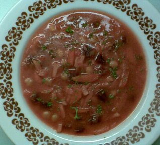 Hustá zeleninová polévka s cizrnou