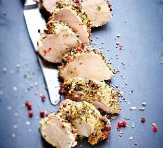 Vepřová panenka v hořčičné krustě