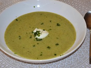 Brokolicová polévka Brokolicová polévka