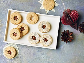 Lískooříšková kolečka s nutellou