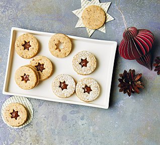 Lískooříšková kolečka s nutellou