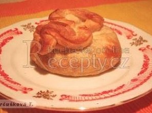 Houbové batůžky z listového těsta