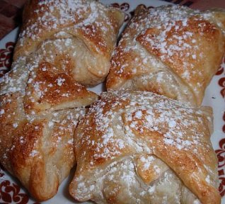 Hruškové šátečky se skořicí