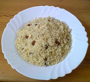 Spařená krupice (kuskus), základní recept Spařená krupice (kuskus), základní recept