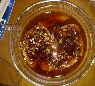 Marinovaná vepřová krkovice