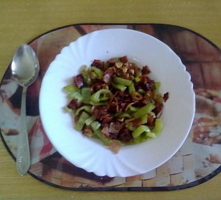 Paprikový salát na pánvi