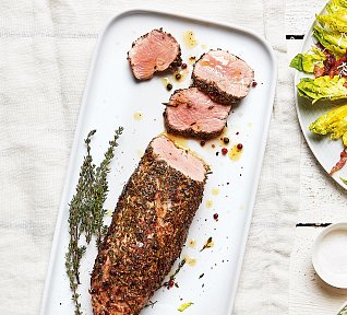 Bylinková vepřová panenka