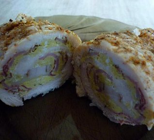 Zapečená kuřecí rolka II.