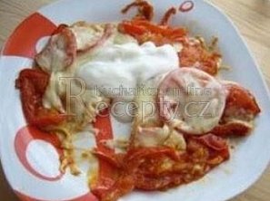 Pangas na rajčatech