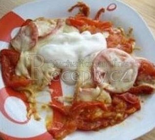 Pangas na rajčatech