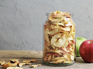 Křížaly - sušená jablka