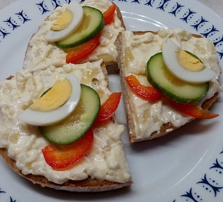 Rychlá tvarůžková pomazánka