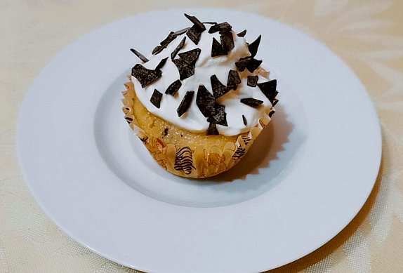 Vanilkový dortík - cupcake