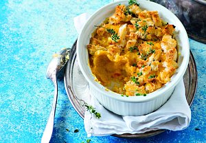 Pečený sýrový celer