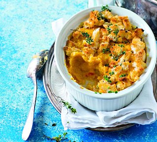 Pečený sýrový celer