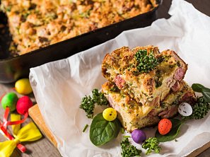 Velikonoční nádivka na plech