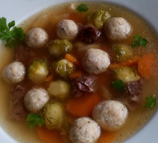 Morkovo - drožďové knedlíčky / nočky