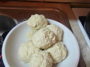 Tofu sladké knedlíky