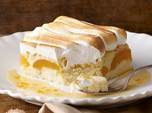 Rýžový nákyp s kompotem