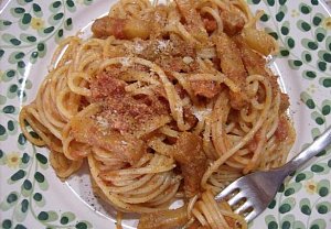 Špagety all'Amatriciana