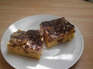 Rychlý nepečený moučník z polenty