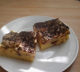 Rychlý nepečený moučník z polenty