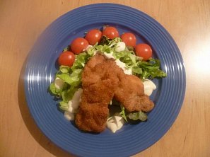 Kuřecí salát s hořčicovým dresinkem