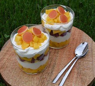 Kokosový dezert s Pedro bonbónky