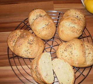 Dalamánky z chlebové mouky