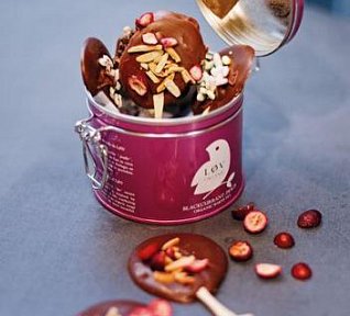 Bezlepková čokoládová lízátka