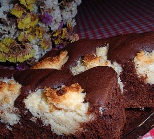 Čokoládový koláč "kokoska"
