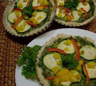 Dortíčky se zeleninou