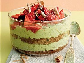 Bazalkové tiramisu Bazalkové tiramisu