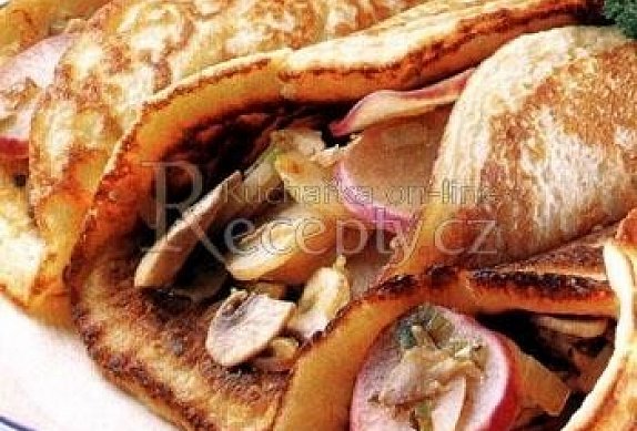 Bramborové omelety s houbami photo-0