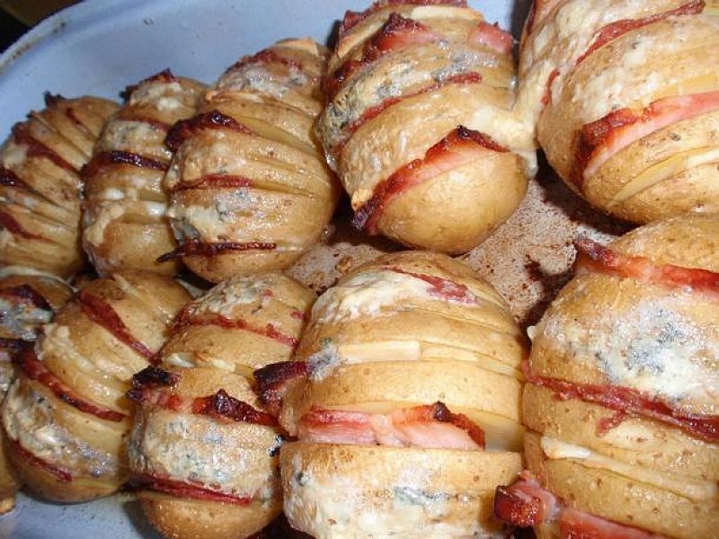 Bramborové vějíře (harmoniky)