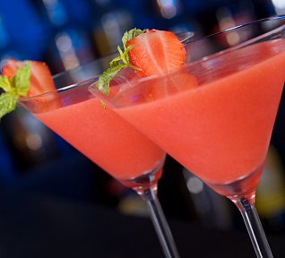 Jahodové daiquiri