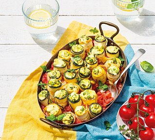 Cuketové cannelloni s ricottou