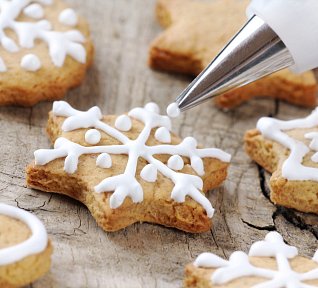 Bílková poleva na perníčky