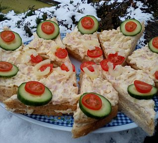 Sýrovo-šunková pomazánka