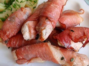 Bylinková prsa v šunce