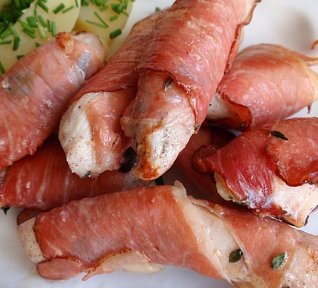 Bylinková prsa v šunce