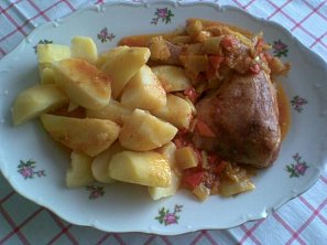 Kuřecí na zelenině